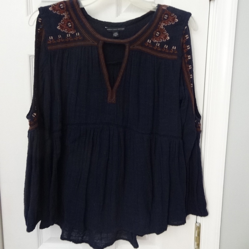 Dark blue Top